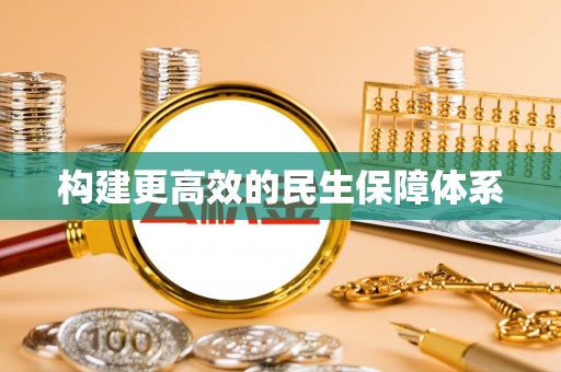西藏构建更高效的民生保障体系
