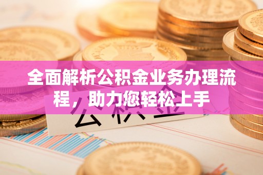 西藏全面解析公积金业务办理流程，助力您轻松上手