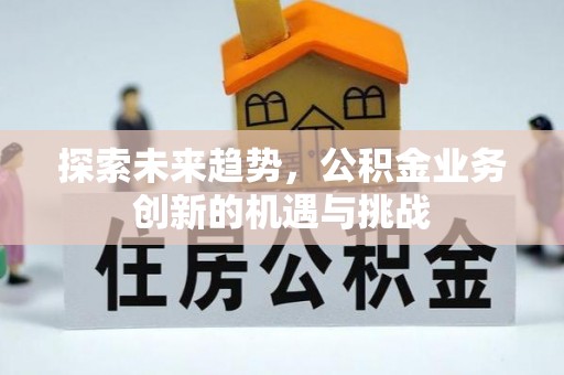 西藏探索未来趋势，公积金业务创新的机遇与挑战