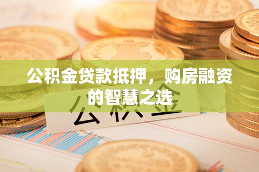 西藏公积金贷款抵押，购房融资的智慧之选