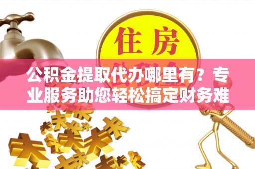 西藏公积金提取代办哪里有？专业服务助您轻松搞定财务难题