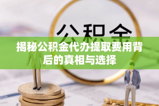 西藏揭秘公积金代办提取费用背后的真相与选择