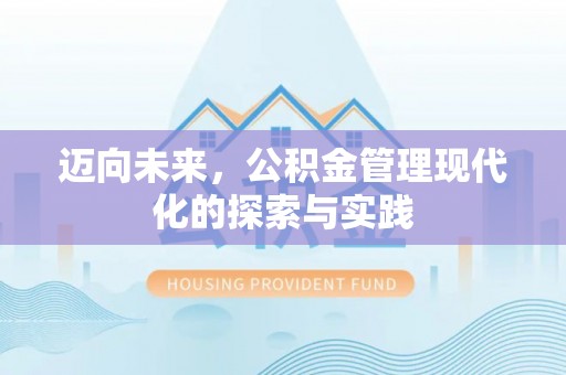 西藏迈向未来，公积金管理现代化的探索与实践