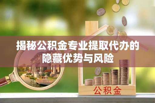 西藏揭秘公积金专业提取代办的隐藏优势与风险
