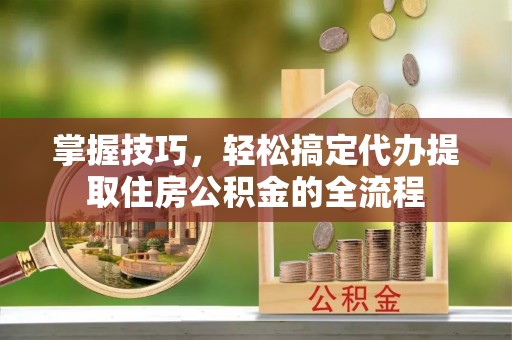 西藏掌握技巧，轻松搞定代办提取住房公积金的全流程