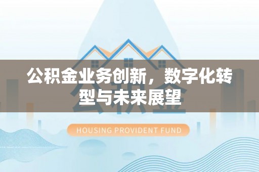 西藏公积金业务创新，数字化转型与未来展望