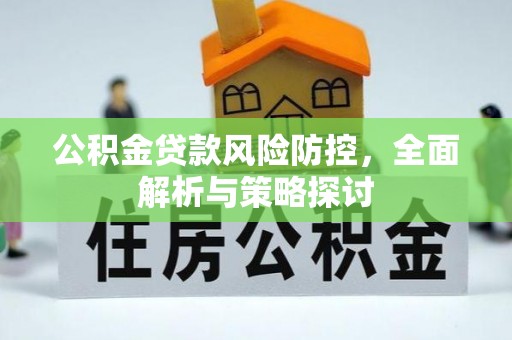 西藏公积金贷款风险防控，全面解析与策略探讨