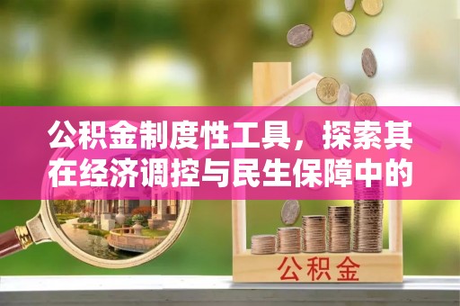西藏公积金制度性工具，探索其在经济调控与民生保障中的重要作用