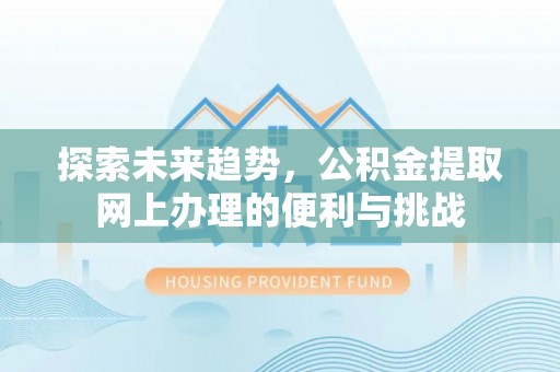 西藏探索未来趋势，公积金提取网上办理的便利与挑战