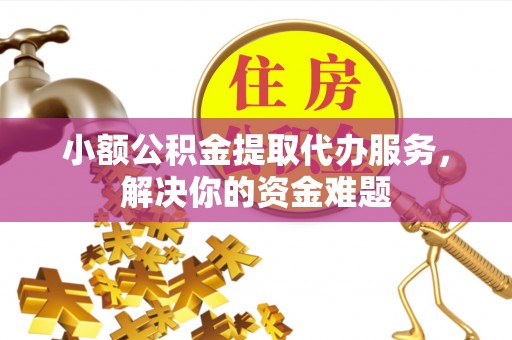 西藏小额公积金提取代办服务，解决你的资金难题